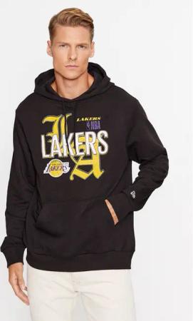 New Era Sweatshirt Team Graphic 60416350 Schwarz Regular Fit