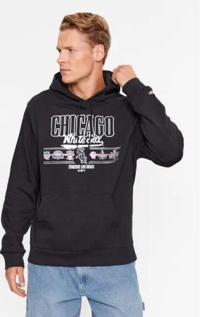 New Era Sweatshirt Chicago White Sox MLB Team Graphic 60416315 Schwarz Regular Fit
