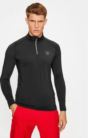 Rossignol Technisches T-Shirt Classique RLMML07 Schwarz Regular Fit