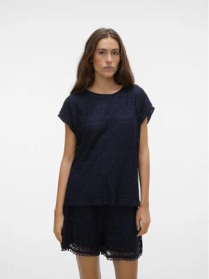 Vero Moda Bluse Maya 10304457 Dunkelblau Wide Fit