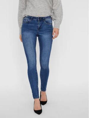 Vero Moda Jeans Tanya 10222531 Dunkelblau Skinny Fit