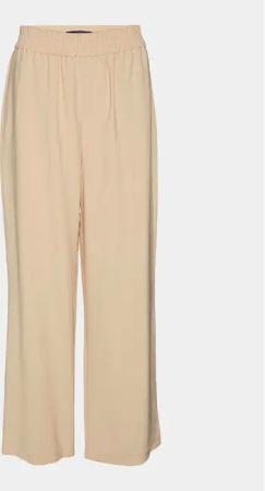 Vero Moda Stoffhose Carmen 10278926 Beige Wide Leg