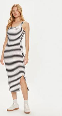 Vero Moda Sommerkleid My Soft 10305782 Weiß Tight Fit