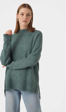 Vero Moda Pullover 10269229 Grün Regular Fit