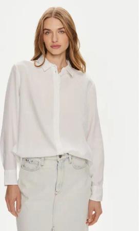Vero Moda Hemd Linn 10305085 Weiß Relaxed Fit