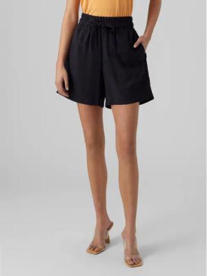 Vero Moda Stoffshorts Carmen 10278931 Schwarz Loose Fit
