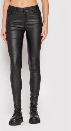 Vero Moda Stoffhose Seven 10138972 Schwarz Slim Fit