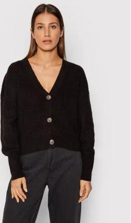 Vero Moda Strickjacke Lea 10249632 Schwarz Relaxed Fit