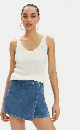 Vero Moda Top New Lex Sun 10281877 Weiß Regular Fit