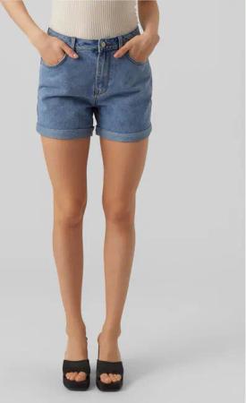 Vero Moda Jeansshorts Zuri 10279493 Blau Regular Fit