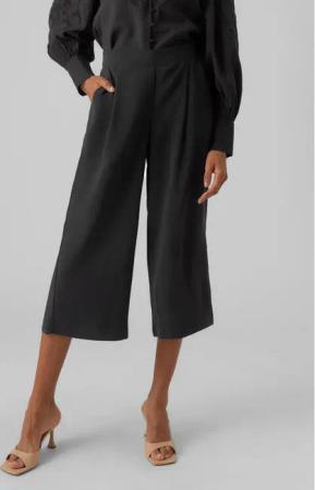 Vero Moda Culottes Coco 10289453 Schwarz Loose Fit