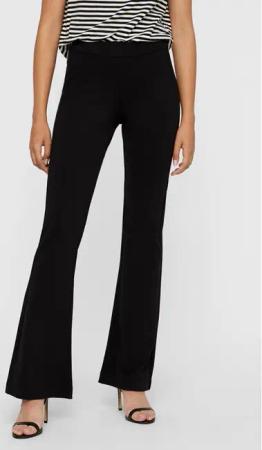 Vero Moda Stoffhose Kamma 10209858 Schwarz Flared Fit
