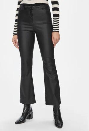 Vero Moda Hose aus Kunstleder 10300232 Schwarz Flared Fit