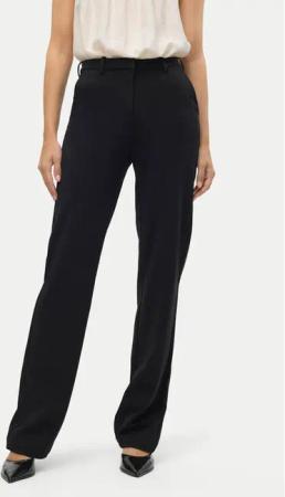 Vero Moda Stoffhose Maya 10267718 Schwarz Straight Fit