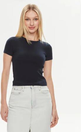 Vero Moda T-Shirt Chloe 10306894 Dunkelblau Tight Fit