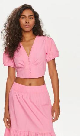 Vero Moda Bluse Charlotte 10303653 Rosa Regular Fit