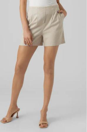 Vero Moda Stoffshorts Jesmilo 10279694 Beige Regular Fit