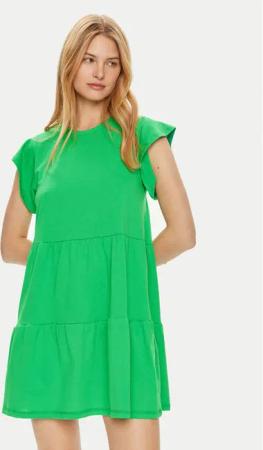 Vila Sommerkleid Summer 14087541 Grün Loose Fit