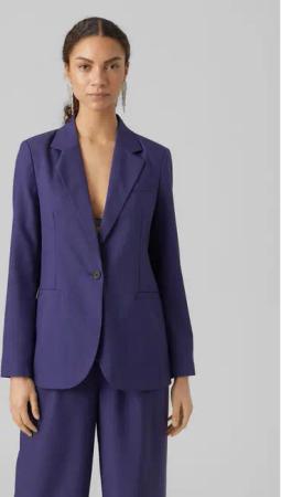 Vero Moda Sakko 10293206 Dunkelblau Loose Fit