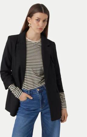 Vero Moda Sakko Frida 10306404 Schwarz Regular Fit