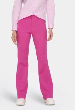 ONLY Stoffhose Peach 15298660 Rosa Flared Fit