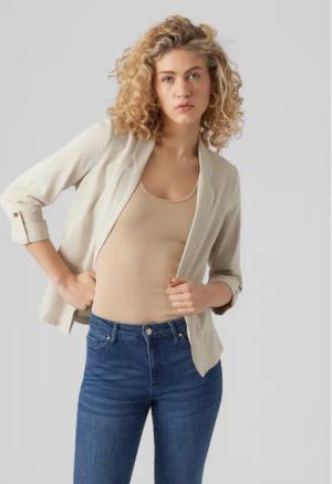 Vero Moda Sakko Jesmilo 10279700 Grau Regular Fit