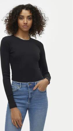 Vero Moda Bluse Chloe 10306897 Schwarz Slim Fit