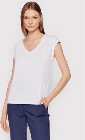 Vero Moda T-Shirt Filli 10247666 Weiß Regular Fit