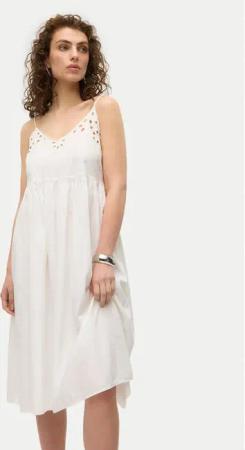Vero Moda Sommerkleid Vera 10326447 Weiß Regular Fit