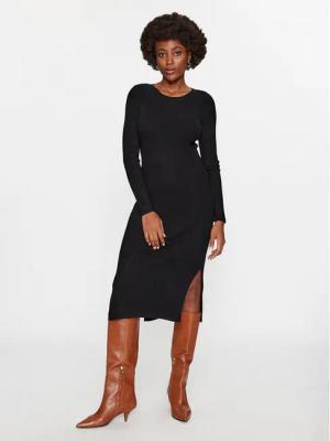 Vero Moda Strickkleid 10291686 Schwarz Bodycon Fit