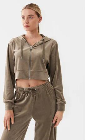 ONLY Sweatshirt 15302591 Beige Cropped Fit