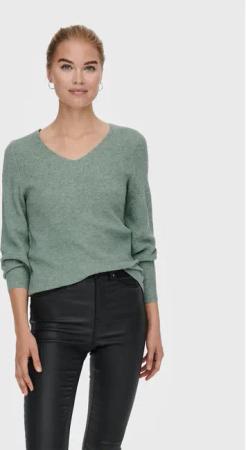 ONLY Pullover Atia 15230147 Grün Regular Fit