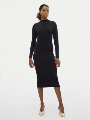 Vero Moda Kleid für den Alltag Mary 10314441 Schwarz Slim Fit