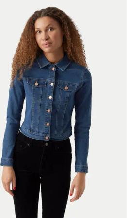 Vero Moda Jeansjacke Luna 10279492 Blau Slim Fit