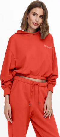 ONLY Sweatshirt 15239888 Orange Regular Fit