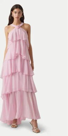Vero Moda Abendkleid Felicia 10295237 Rosa Tight Fit