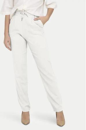 ONLY Stoffhose Caro Poptrash 15278710 Weiß Comfort Fit