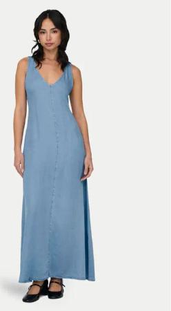 ONLY Sommerkleid Brighton 15318546 Blau Loose Fit