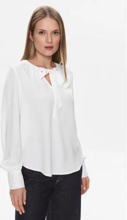 Vero Moda Bluse Alva 10300577 Weiß Regular Fit