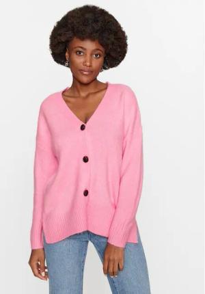 Vero Moda Strickjacke 10291670 Rosa Regular Fit