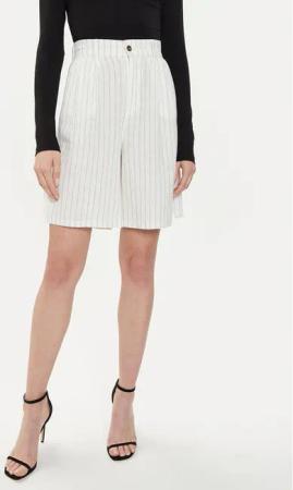 ONLY Bermudahose Caro 15278792 Weiß Loose Fit