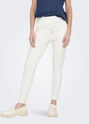 ONLY Stoffhose 15115847 Weiß Regular Fit