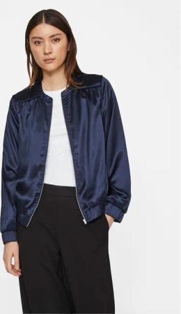 Vila Sweatshirt Nela 14097782 Dunkelblau Regular Fit
