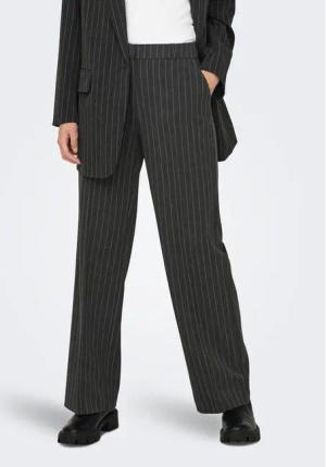 ONLY Stoffhose 15304267 Grau Straight Fit