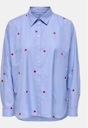 ONLY Hemd 15344336 Blau Box Fit