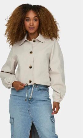 ONLY Übergangsjacke Eja Orchid 15308910 Grau Regular Fit