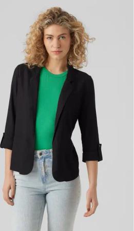 Vero Moda Sakko Jesmilo 10279700 Schwarz Regular Fit