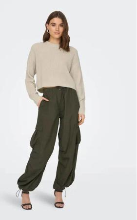 ONLY Pullover Malavi 15284453 Beige Regular Fit