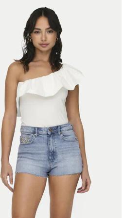 ONLY Top Soffy 15320339 Weiß Regular Fit