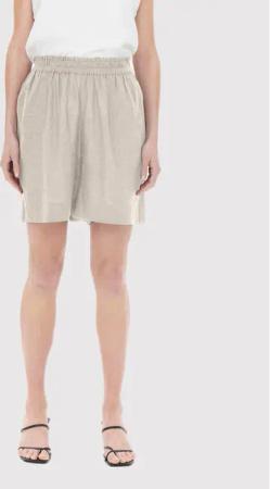 ONLY Stoffshorts Tokyo 15259587 Beige Relaxed Fit